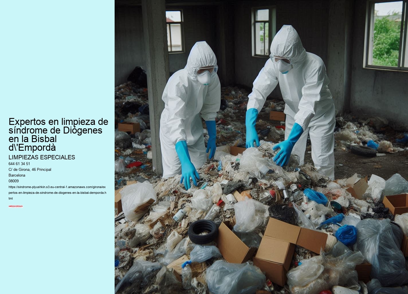 Eliminación de plagas y control de infecciones