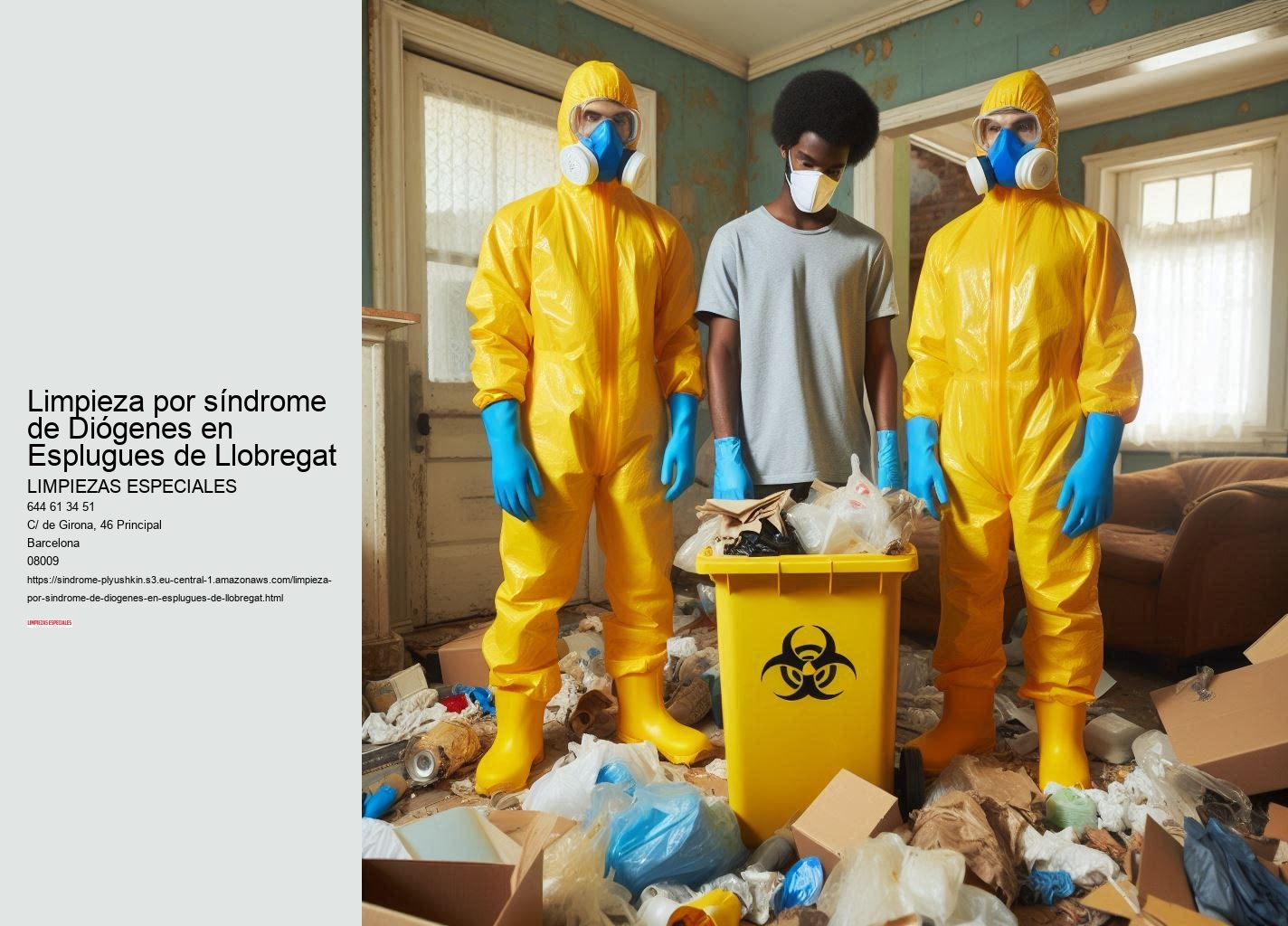 Eliminación de plagas y control de infecciones